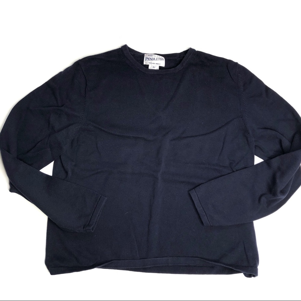 Pendleton Sweater Long Sleeve Navy